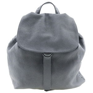 BOTTEGA VENETA Gray Intrecciato Backpack